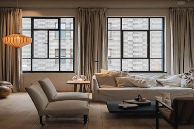 A Manhattan condo interior