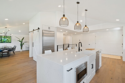 Modern kitchen.