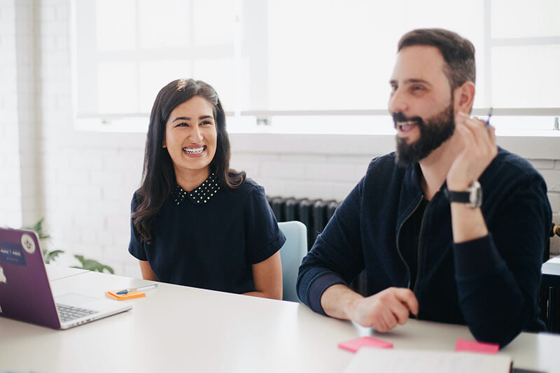 Potential homebuyers planning what they want for their first home